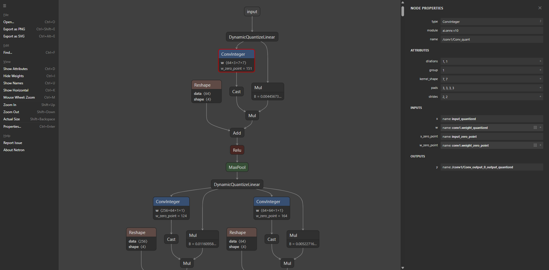 Netron Model Architecture Viewer